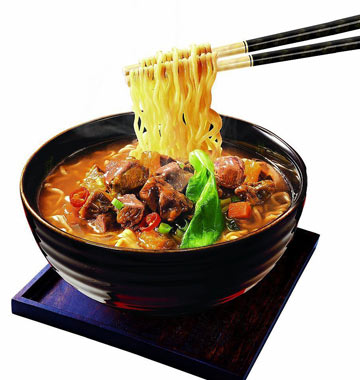 方便面连汤吃易患高血压