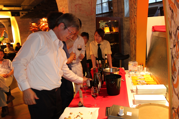 名酒评鉴沙龙现场