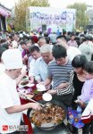 昨日2013年新市民间羊肉黄酒节正式开幕