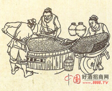 白酒酿造工艺流程图解