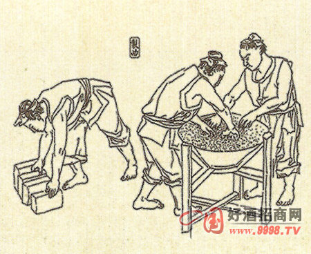 白酒酿造工艺流程图解