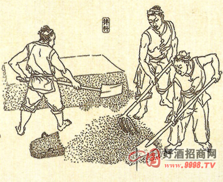 白酒酿造工艺流程图解