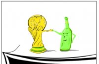 部分啤酒品牌在世界杯来临之际较为低调
