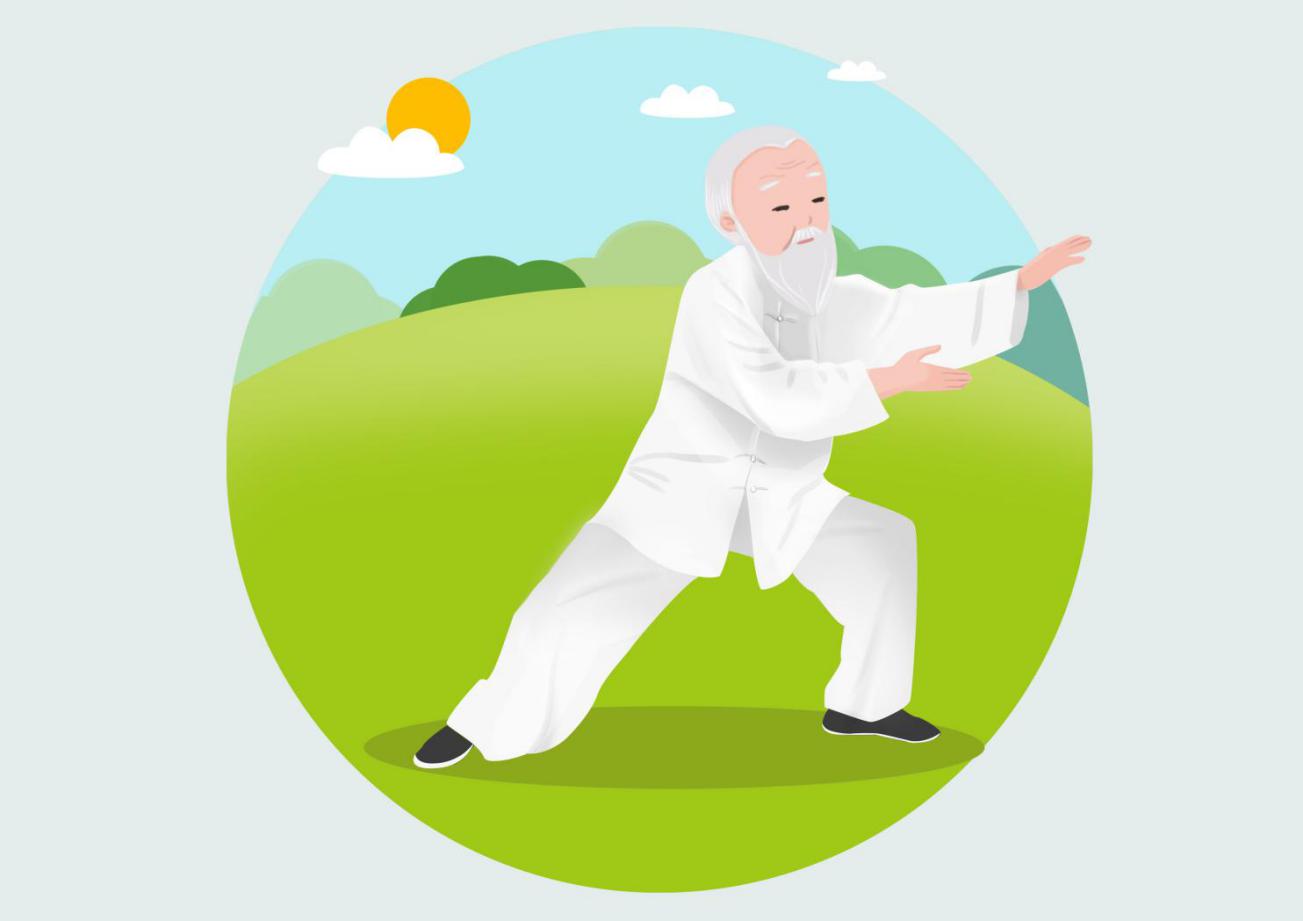 摄图网_400275168_打太极的老人（非企业商用）